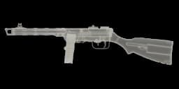 PPSh-41 - SMG weapon in Call of Duty Modern Warfare 4